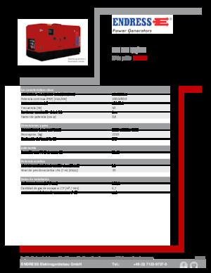 Grupos electrógenos diesel Endress ESE 100 IW/MS 