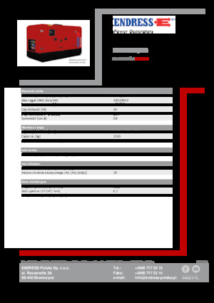 Grupos electrógenos diesel Endress ESE 100 IW/MS