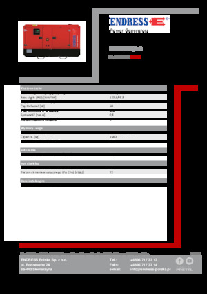 Grupos electrógenos diesel Endress ESE 135 IW/AS