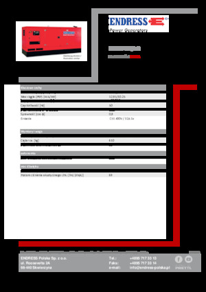 Grupos electrógenos diesel Endress ESE 15 YW/AS 