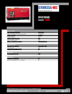 Grupos electrógenos diesel Endress ESE 15 YW-B/A 