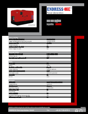 Grupos electrógenos diesel Endress ESE 150 IW/MS