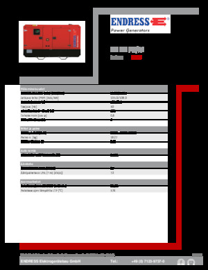 Grupos electrógenos diesel Endress ESE 150 PW/AS 