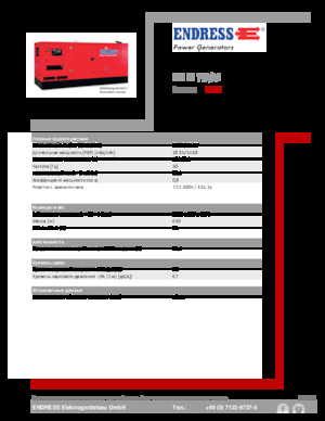 Grupos electrógenos diesel Endress ESE 20 YW/AS 