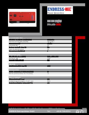 Grupos electrógenos diesel Endress ESE 200 PW/AS 