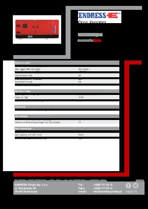 Grupos electrógenos diesel Endress ESE 200 PW/AS 