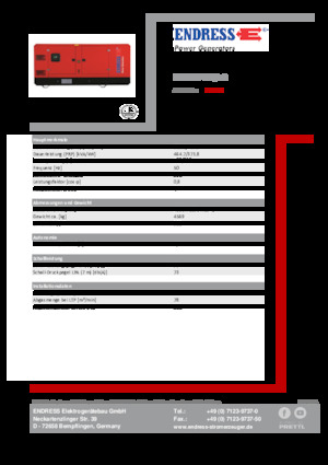 Grupos electrógenos diesel Endress ESE 515 VW/AS 