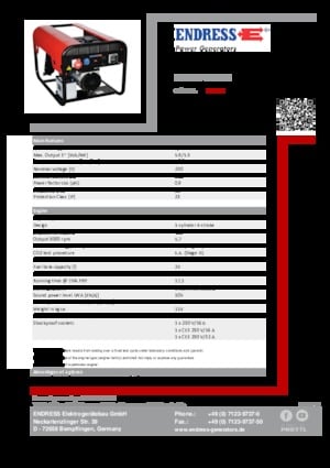 Grupos electrógenos diesel Endress ESE 604 YS ES DI