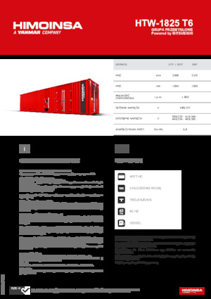 Grupos electrógenos diesel HIMOINSA HTW-1825 T6