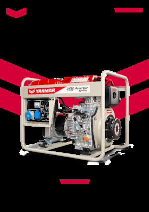 Grupos electrógenos diesel Yanmar YDG3700N