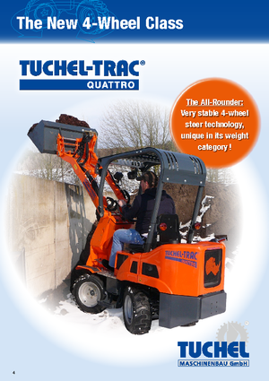 Tractores de uso municipal Tuchel Quattro