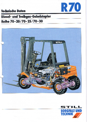 Carretillas elevadoras diesel Still R 70-25