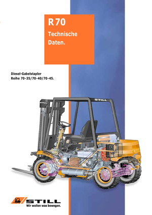 Carretillas elevadoras diesel Still R 70-45