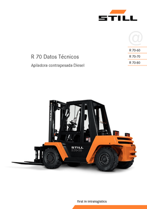 Carretillas elevadoras diesel Still R 70-80