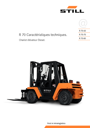 Carretillas elevadoras diesel Still R 70-80