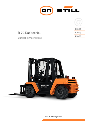 Carretillas elevadoras diesel Still R 70-80