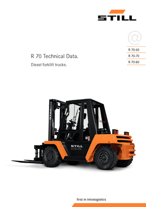 Carretillas elevadoras diesel Still R 70-80