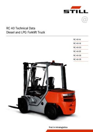 Carretillas elevadoras diesel Still RC 40-35