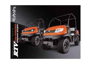 Tractores de uso municipal Kubota RTV 400-Ci