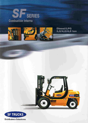 Carretillas elevadoras diesel Samsung SF 40 D