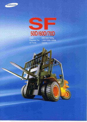Carretillas elevadoras diesel Samsung SF 70 D