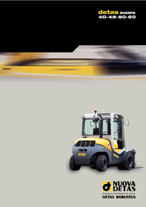 Carretillas elevadoras diesel Nuova Detas Sherpa 60