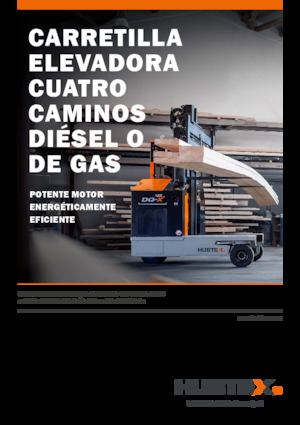 Carretillas elevadoras de carga lateral diesel Hubtex DQX 45-G