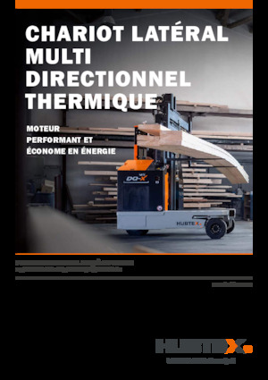 Carretillas elevadoras de carga lateral diesel Hubtex DQX 45-G