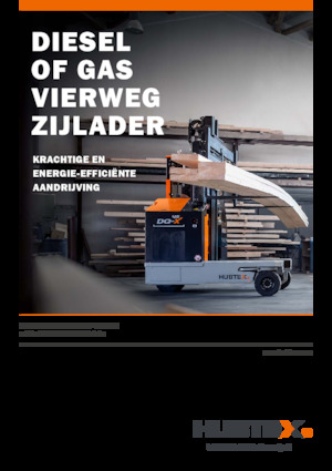 Carretillas elevadoras de carga lateral diesel Hubtex DQX 45-G