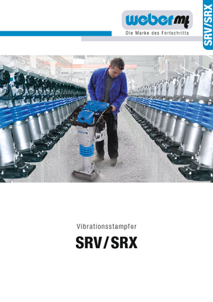 Apisonadores a gasolina y diesel weber mt SRX 75 DH