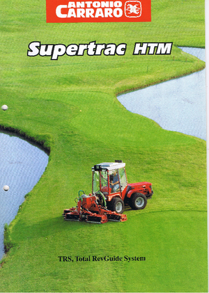 Tractores de uso municipal Carraro Supertrac 5400 HTM