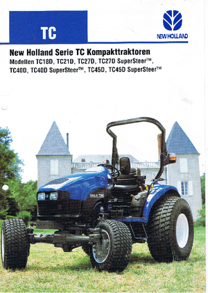 Tractores de uso municipal New Holland TC 27 D