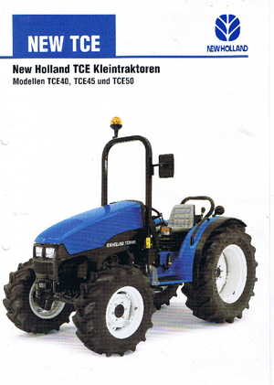 Tractores de uso municipal New Holland TCE 50