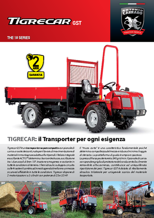 Tractores de uso municipal Carraro Tigrecar 3200 GST