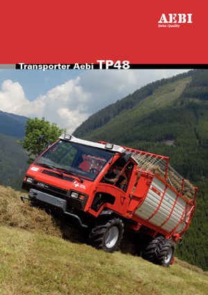 Tractores de uso municipal Aebi TP 48