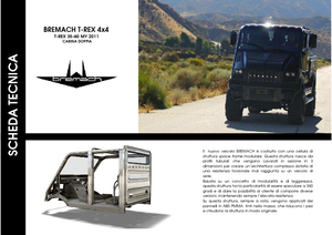 Tractores de uso municipal Bremach Trex 35.3/4