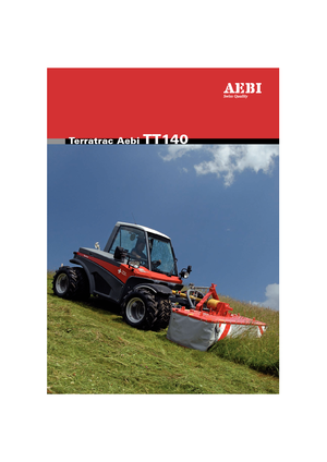 Tractores de uso municipal Aebi TT 140