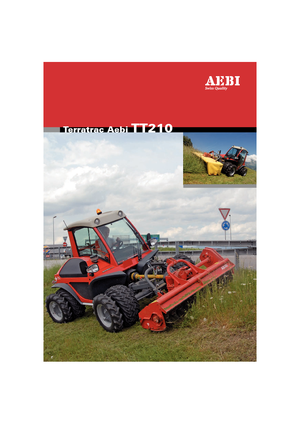 Tractores de uso municipal Aebi TT 210