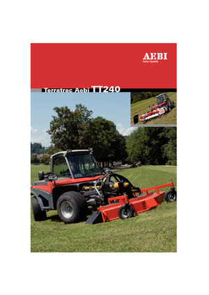 Tractores de uso municipal Aebi TT 240
