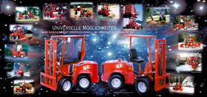 Tractores de uso municipal Grünig Uni Truck 4 W 905