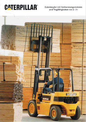 Carretillas elevadoras diesel Caterpillar VC 60 E