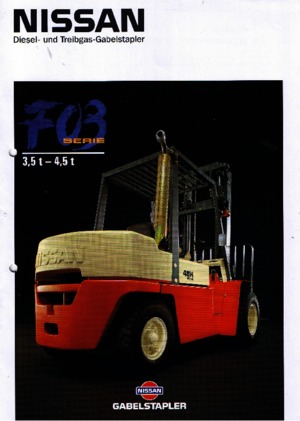 Carretillas elevadoras diesel Nissan WGF 03 A 45 U
