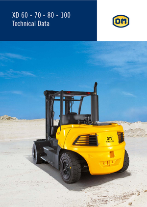 Carretillas elevadoras diesel OM XD 80