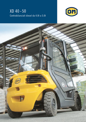 Carretillas elevadoras diesel OM XD 40