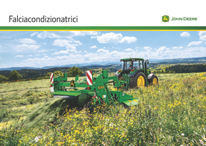 Segadoras remolcables discos con acondirionadores John Deere 1365