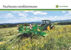 Segadoras traseras - disco con acondicionadores John Deere 381