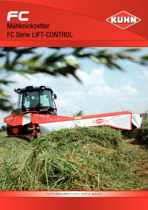 Segadoras traseras - disco con acondicionadores Kuhn FC 243 R-GII