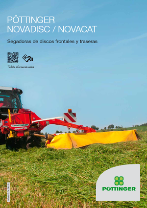 Segadoras traseras - disco sin acondicionadores Pöttinger NovaCat 402