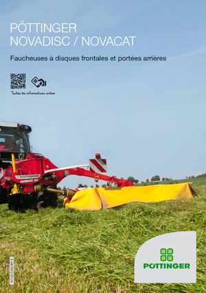 Segadoras traseras - disco sin acondicionadores Pöttinger NovaCat 402