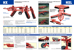 Gradas de disco -gancho Brix BK-HX 450